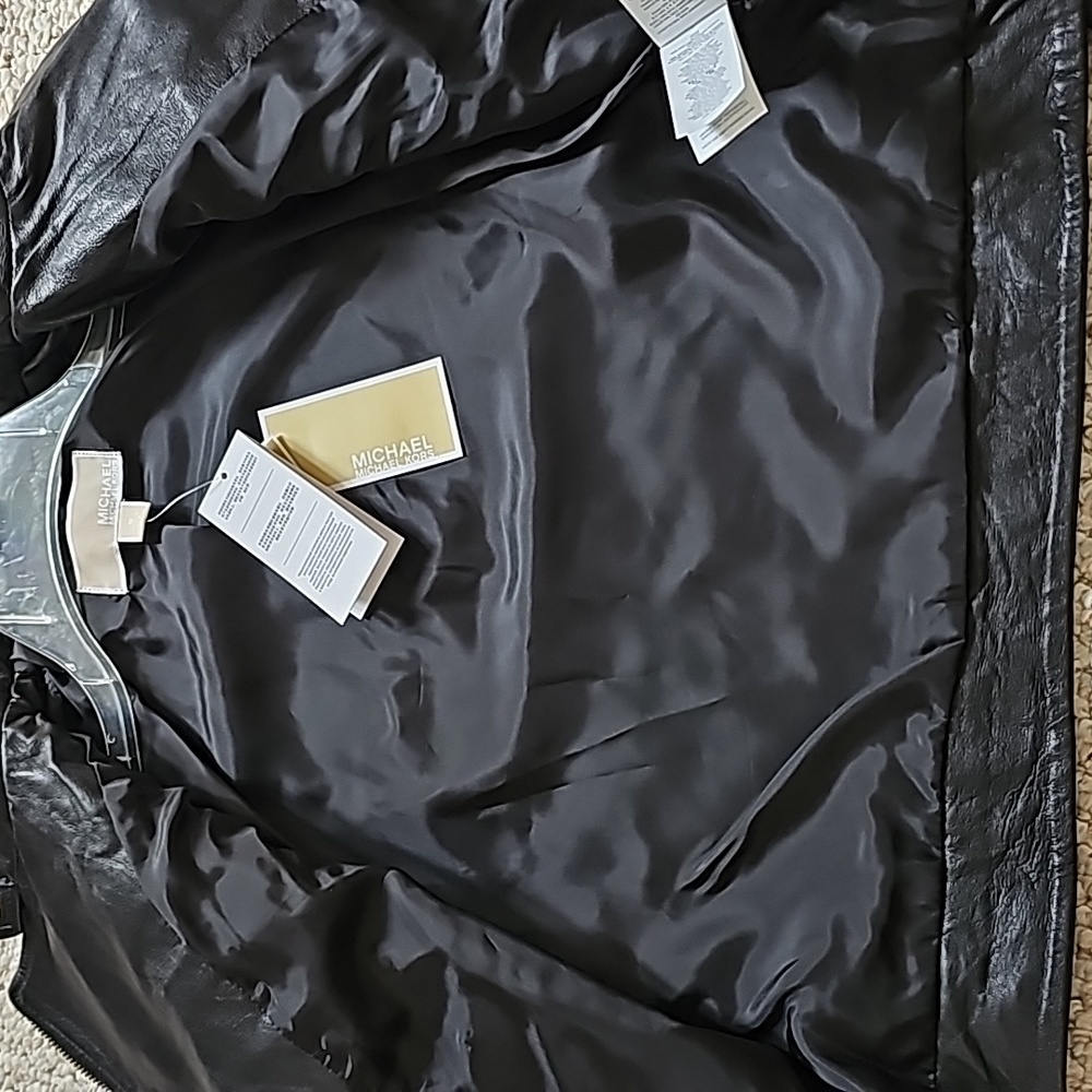 Michael Kors Leather Jacket - Picture 12 of 15